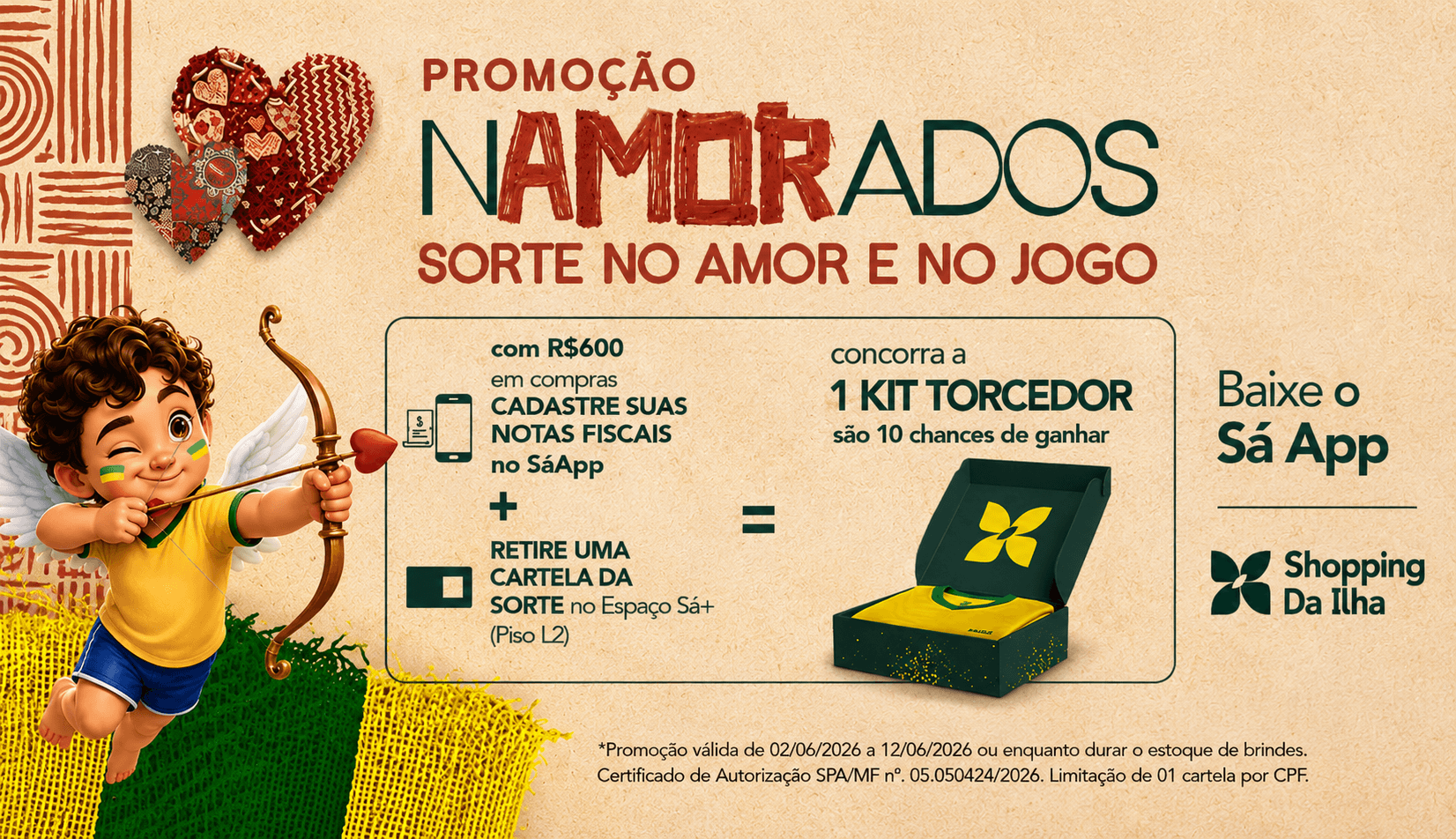 Imagem do(a) Promoção Namorados Sorte no Amor e no Jogo