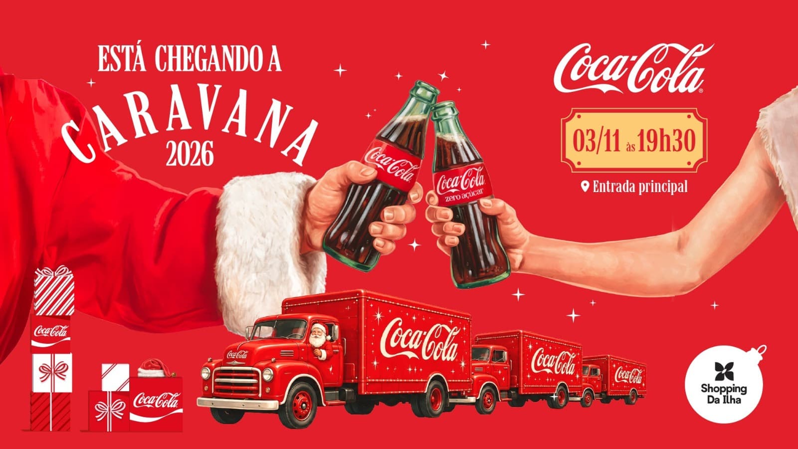 Imagem do Banner Caravana Coca - Cola